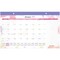 At-A-Glance Calendar Desk Pad Mthly Jan-Dec 1PPD 17-3/4 x 11 Multi